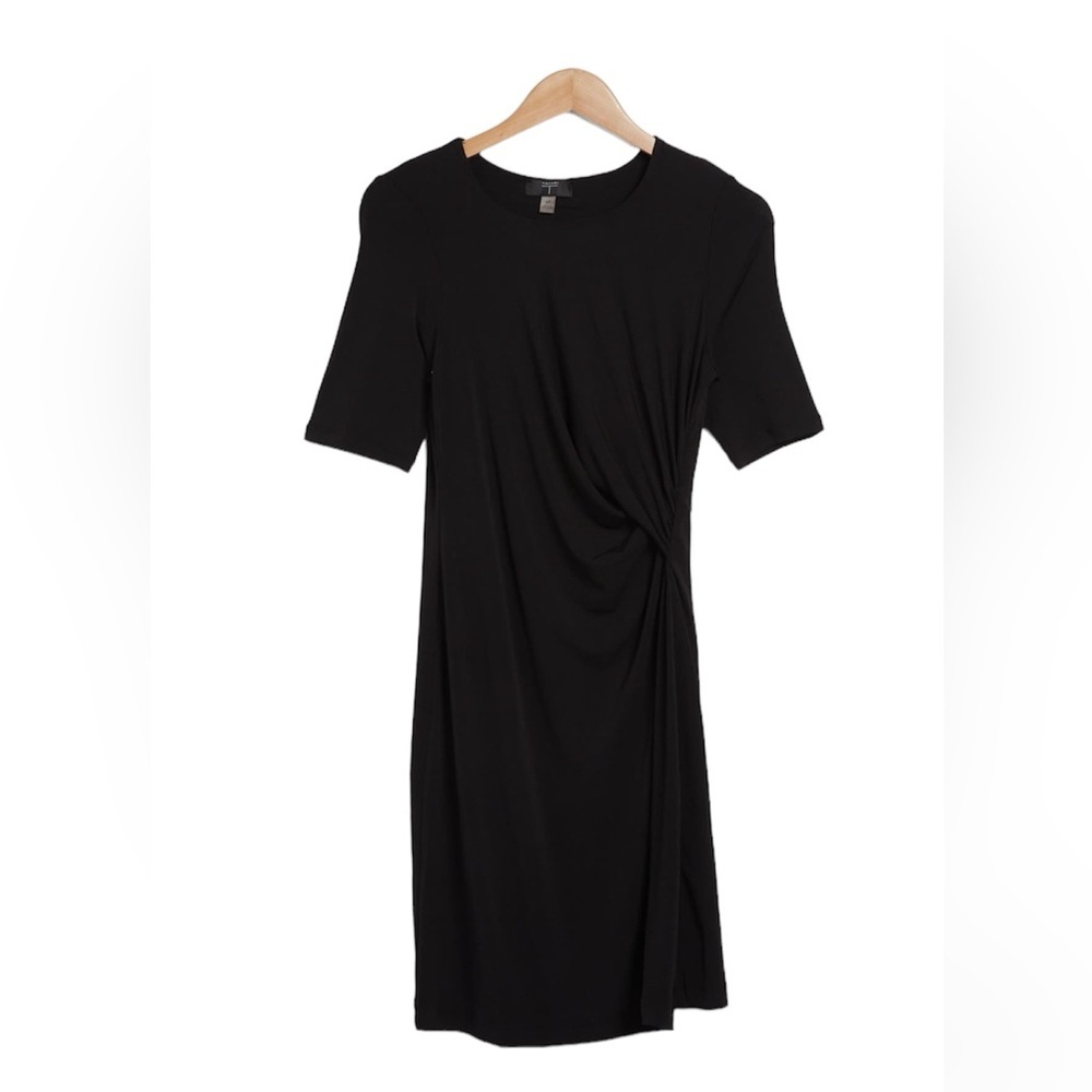 Tahari Side Gather Shift Midi Dress- NWT